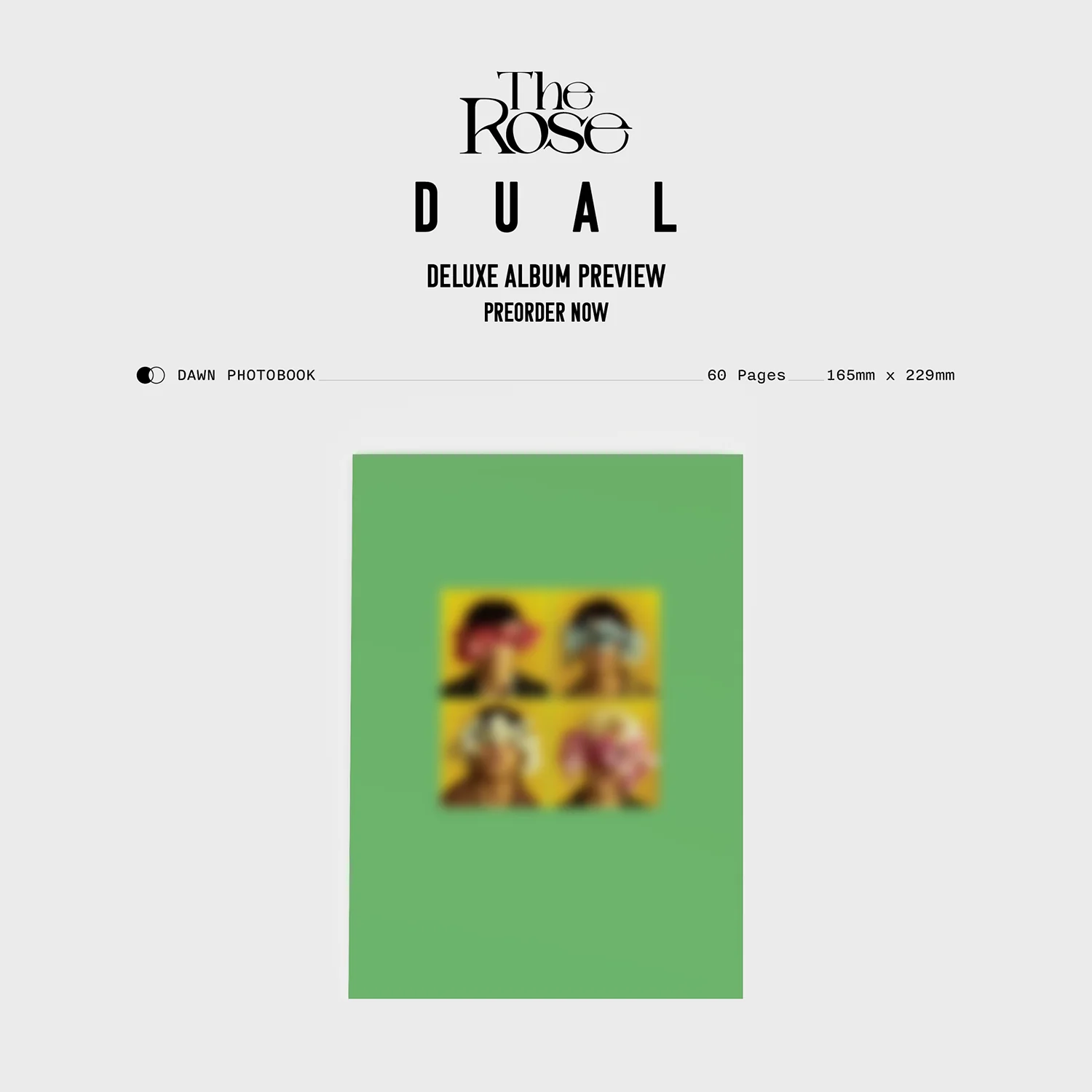 [EU/UK] The Rose 2nd Full Album 'DUAL' Deluxe Box Album (Dawn Ver.) - Image 2