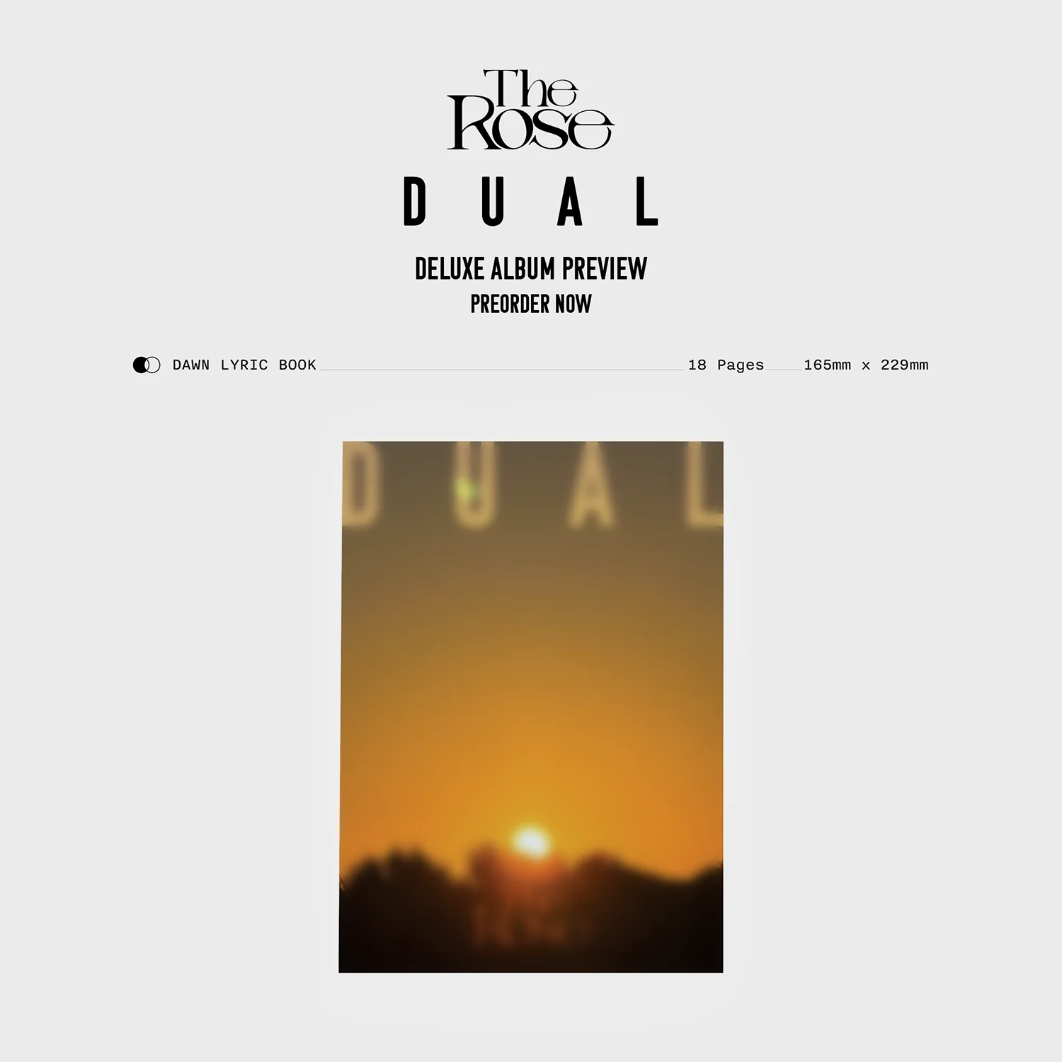 [EU/UK] The Rose 2nd Full Album 'DUAL' Deluxe Box Album (Dawn Ver.) - Image 3