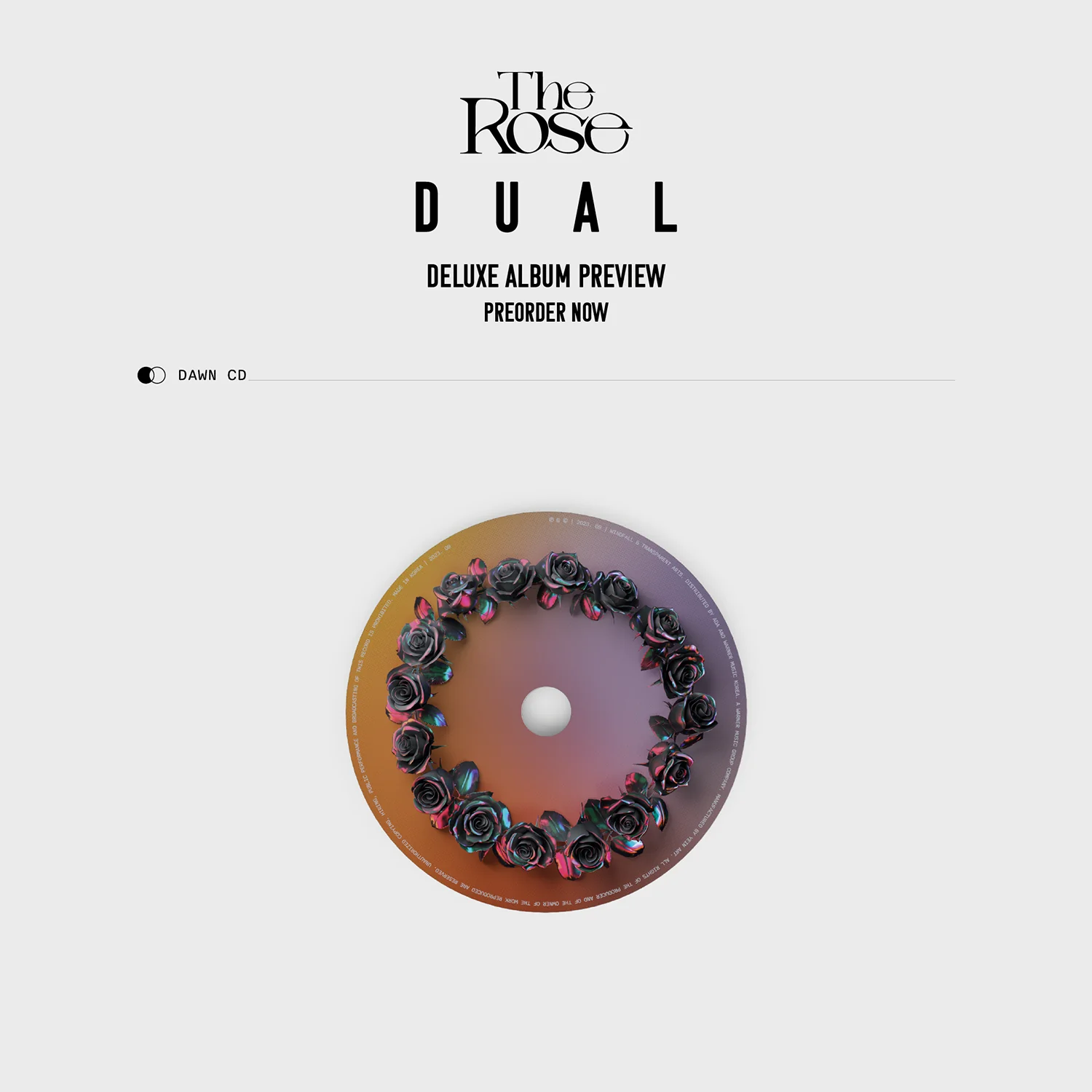 [EU/UK] The Rose 2nd Full Album 'DUAL' Deluxe Box Album (Dawn Ver.) - Image 8