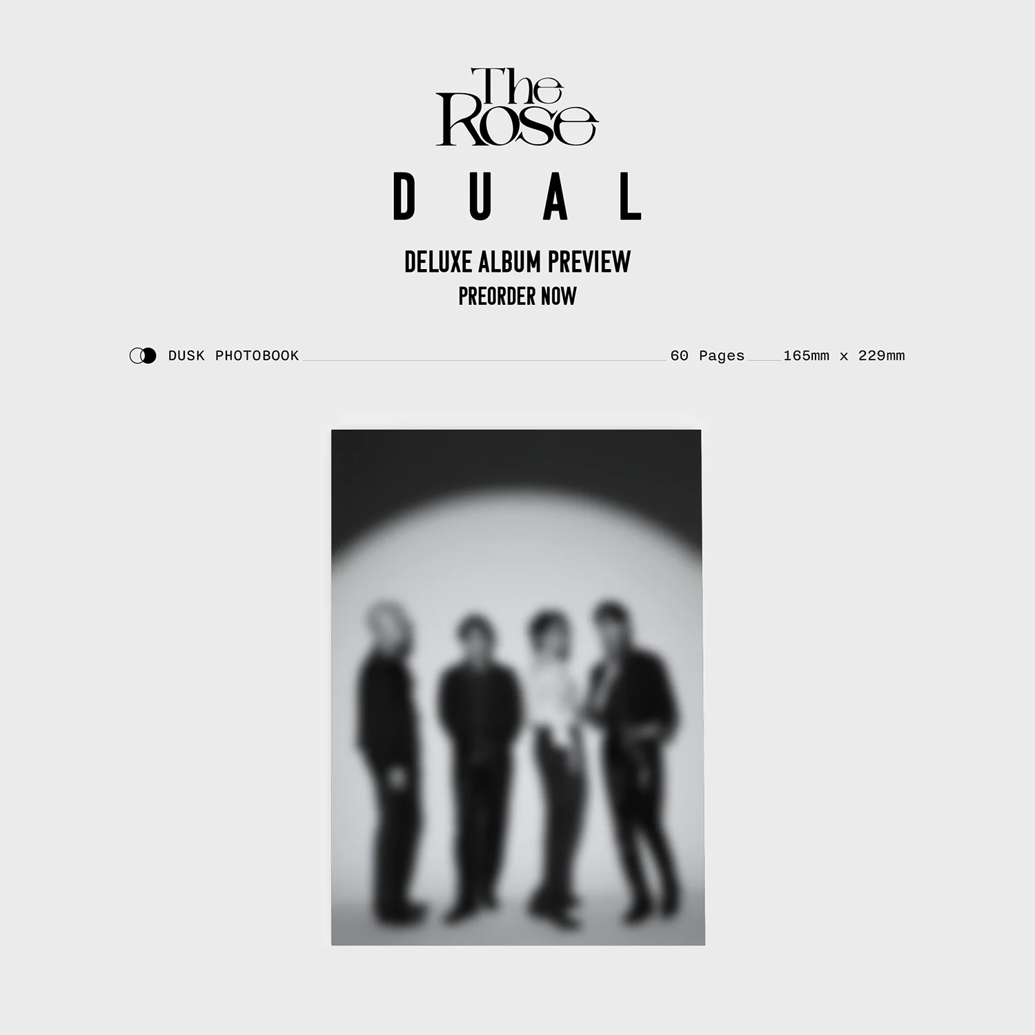 [EU/UK] The Rose 2nd Full Album 'DUAL' Deluxe Box Album (Dusk Ver.) - Image 2