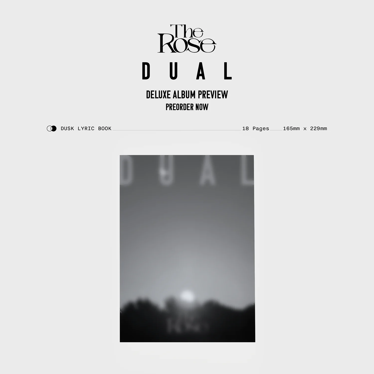 [EU/UK] The Rose 2nd Full Album 'DUAL' Deluxe Box Album (Dusk Ver.) - Image 3