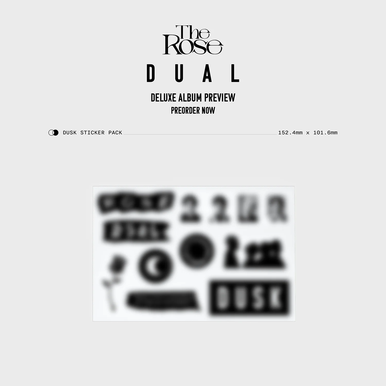 [EU/UK] The Rose 2nd Full Album 'DUAL' Deluxe Box Album (Dusk Ver.) - Image 5