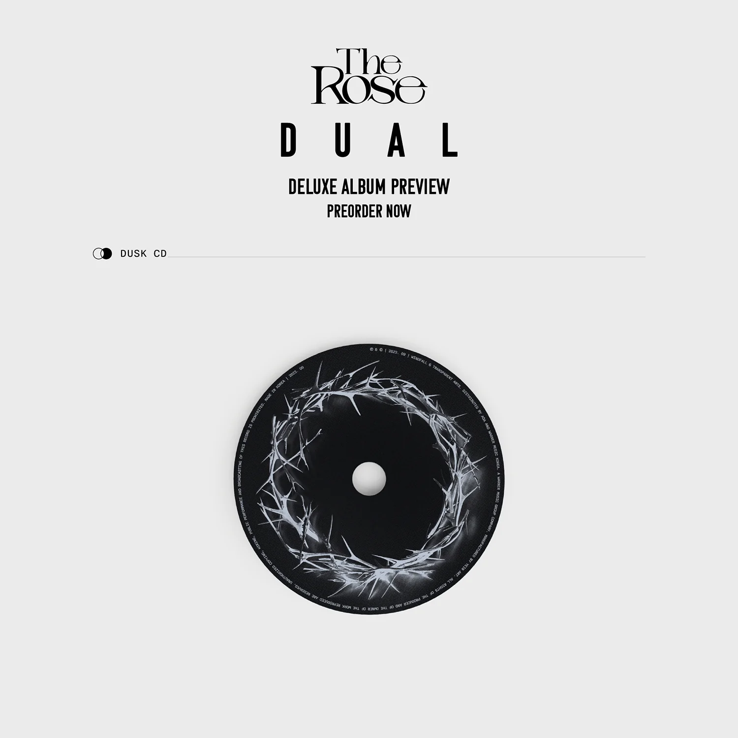 [EU/UK] The Rose 2nd Full Album 'DUAL' Deluxe Box Album (Dusk Ver.) - Image 8