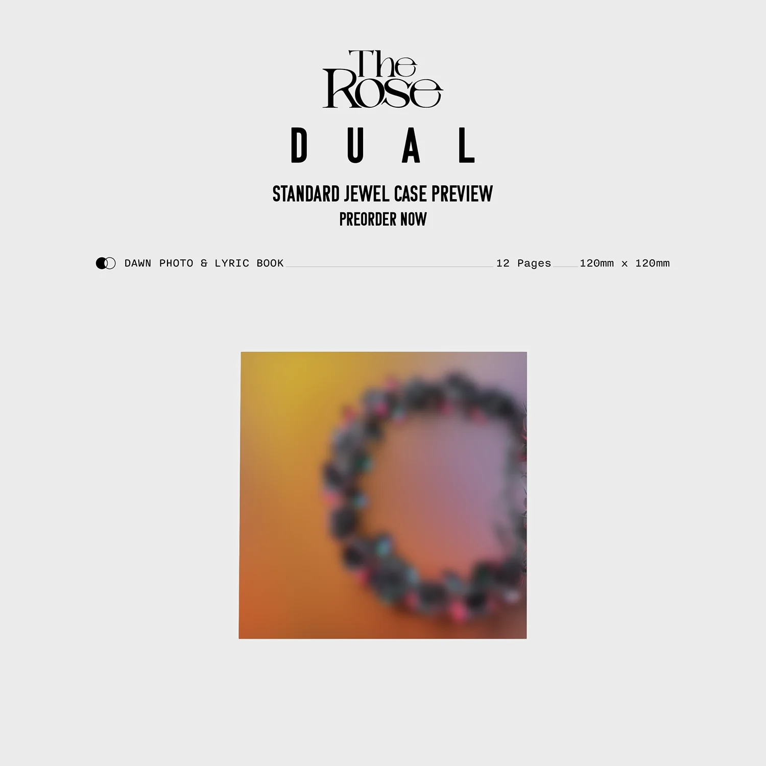 [EU/UK] The Rose 2nd Full Album 'DUAL' Jewel Case Album (Dawn Ver.) - Image 2