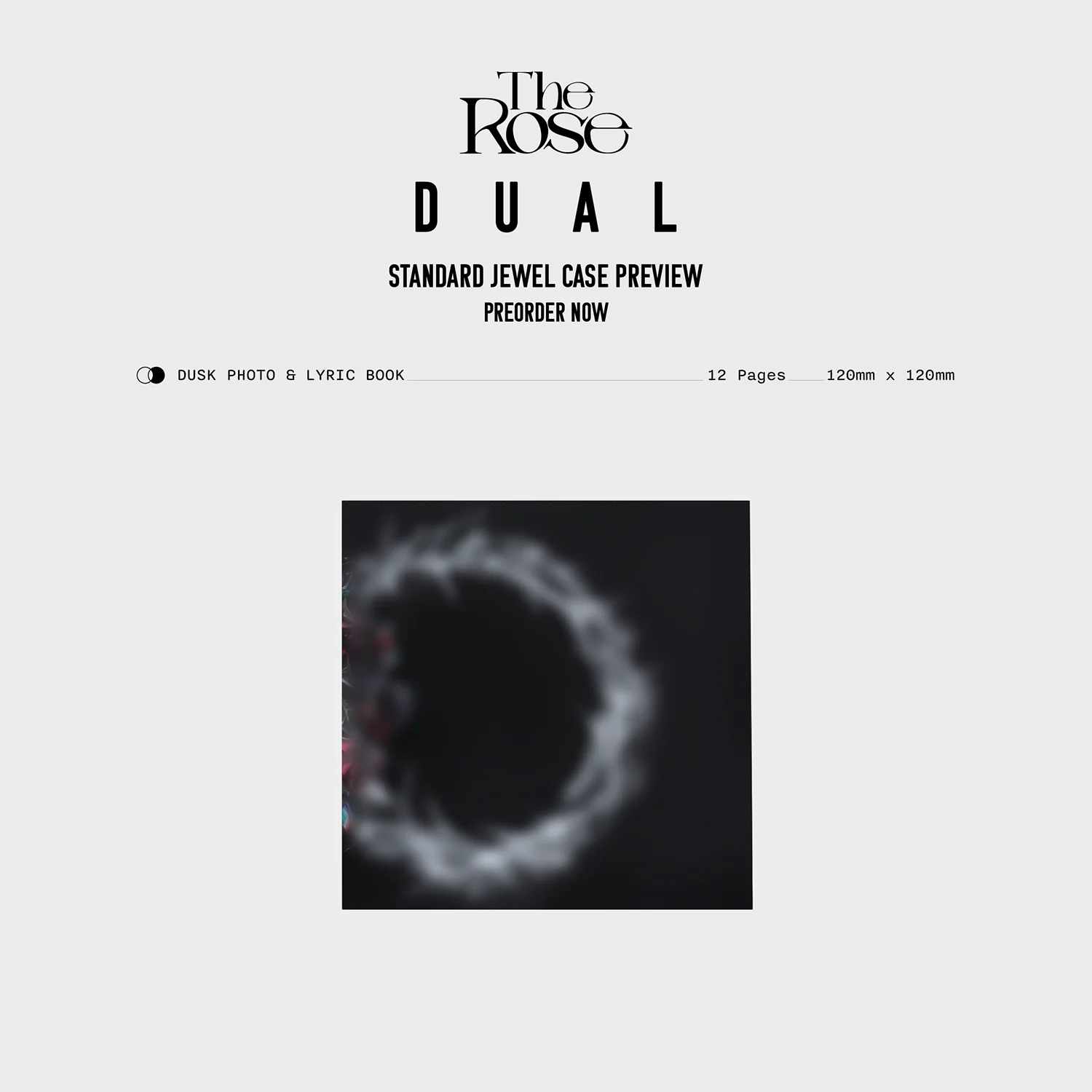 [EU/UK] The Rose 2nd Full Album 'DUAL' Jewel Case Album (Dusk Ver.) - Image 2